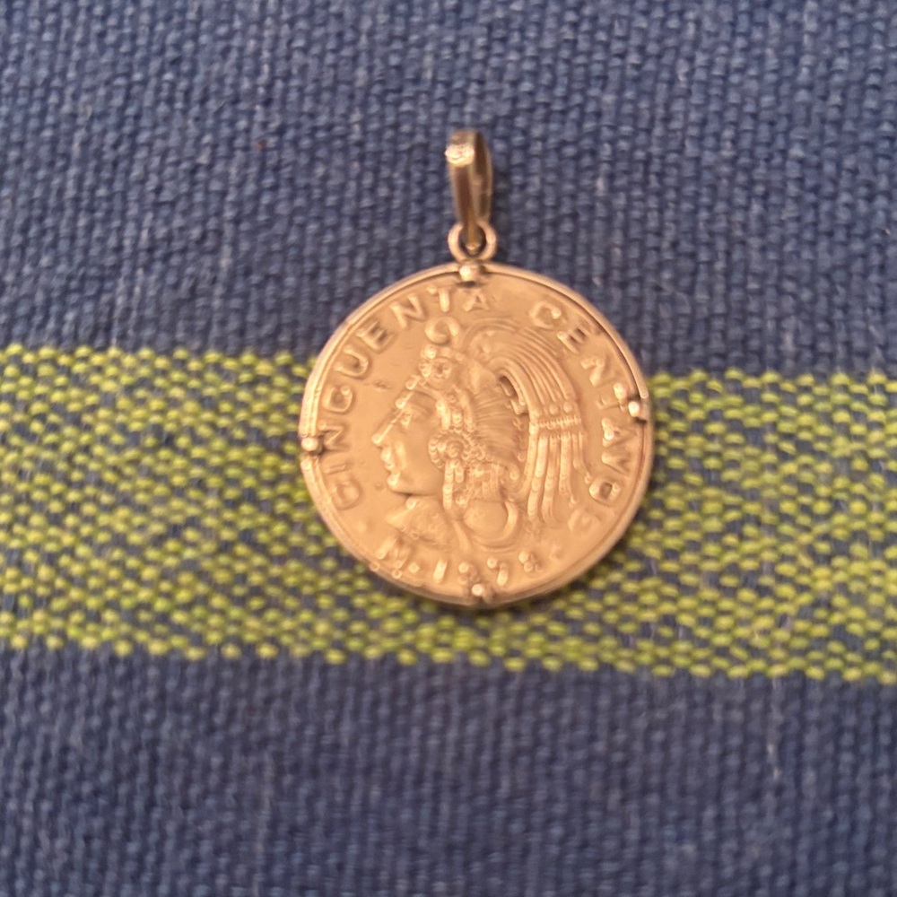 Silver Coin Pendant